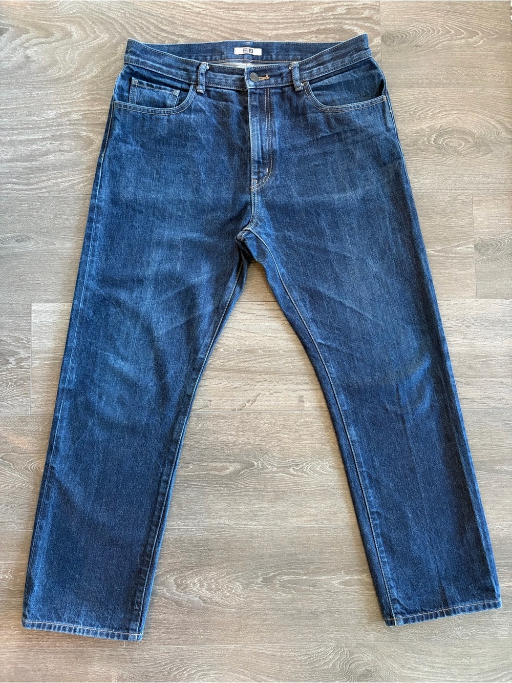 Uniqlo Men’s Indigo Relaxed Fit Jeans
